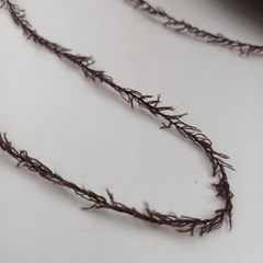 Арт Orsetto от Pura Lana Italia - Темно-коричневый 22 Короткий мериносовый мех