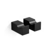 Decor Walther 0561960 Decor Walther Corner HAK1 Набор крючков 2 шт., цвет: черный матовый