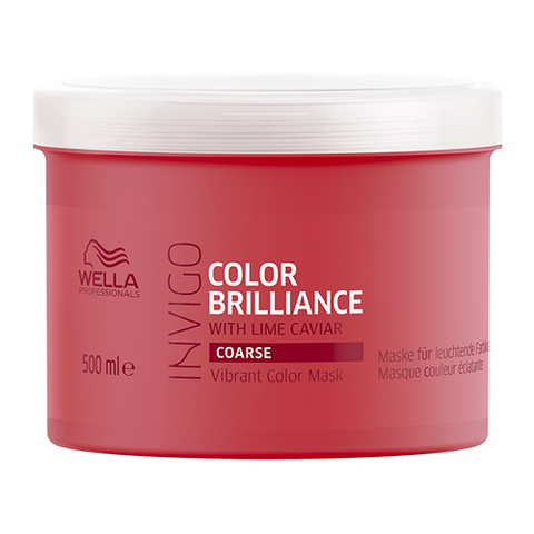 Wella Invigo Color Brilliance - Маска-уход для защиты цвета окрашенных жестких волос