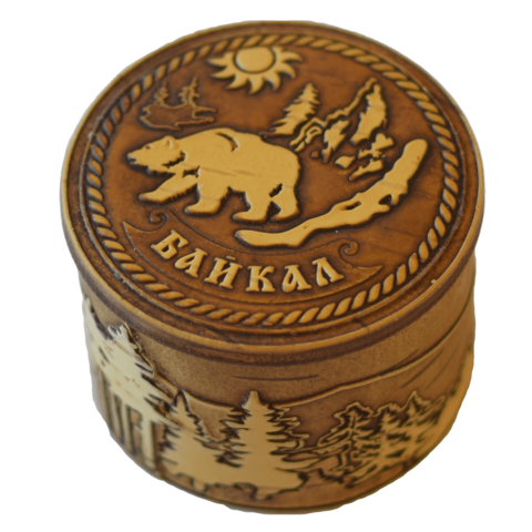 Катулка из бересты малая Байкальский медведь