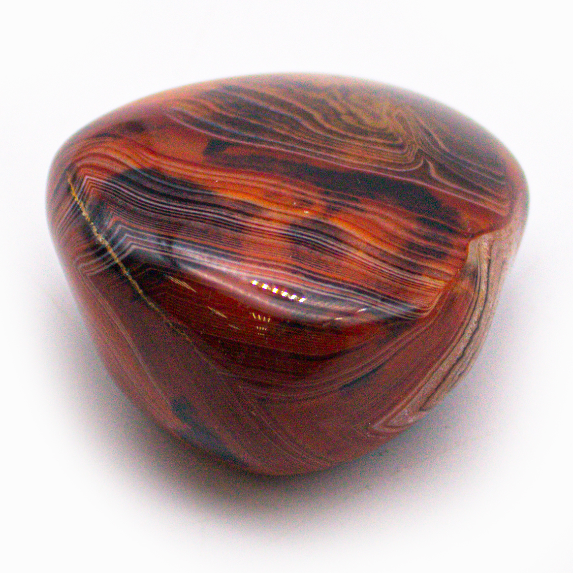 Коллекционный образец сардоникса — купить полированные камни | ural-mineral