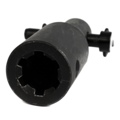 Адаптер для шнека DDE (мотор Stihl - шнек DDE) / (мама ф 20 мм шлиц - папа ф 20 мм)