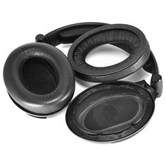 Амбушюры для наушников Sennheiser HD515, HD555, HD595, HD518, HD560s, HD569 (Натуральная кожа)