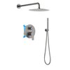 Aquatek AQ1172BGM AQ1172BGM БЕТТА Set 3 в 1 душевой комплект, шлиф. черный хром