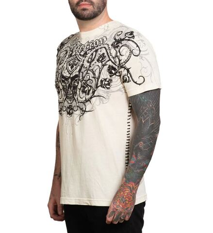 Affliction | Футболка мужская Bone Collector Tee A26799 слева