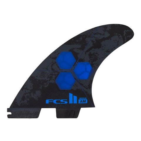 FCS II AM PC Tri-Quad Retail Fins Cobalt