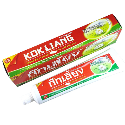 Купить в Иркутске безсульфатную пасту Органическая зубная паста на травах Kokliang