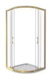 Душевое ограждение Good Door JAZZE R-100-C-G 100х100 см тонированное