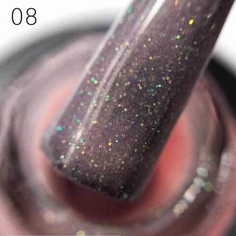 База камуфлирующая GRATTOL Glitter 08 9мл