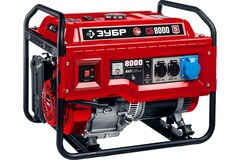 Генератор бензиновый ЗУБР СБ-8000 - [7.5 кВт / 220V]
