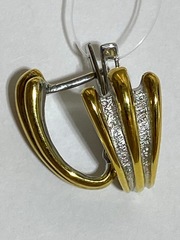 Тризе (серьги из серебра)