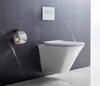 BelBagno BB052CHR Чаша унитаза подвесного безободкового с креплением 500х340х405