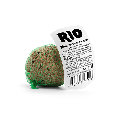 Рио Питательный шарик 90 г лакомство для птиц