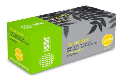 Лазерный картридж Cactus CS-VLC500YRU (106R03879) желтый для Xerox VersaLink C500, C505 (2' 400 стр.)