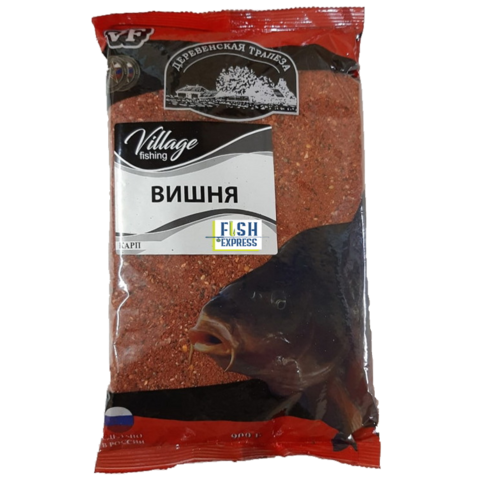 VF Карп вишня ( крупная фракция)  0,9кг/10шт/уп цвет прикормки красный