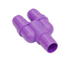 Тройник дренажный PROFcool Ø16мм Y образный (фиолетовый)