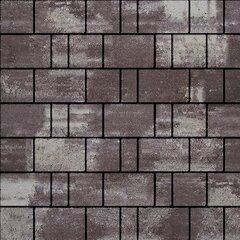 Тротуарная плитка Бергамо Colormix Браун, 40 мм, гладкая