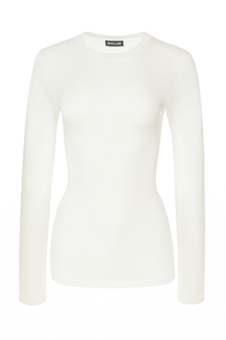 «Second skin» Базовый лонгслив из трикотажа