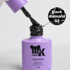 M&K Гель-лак Black Diamond 02