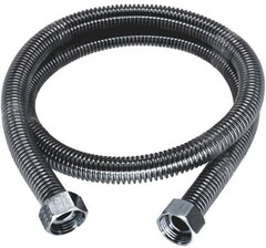 Шланг газовый 1/2 нерж 1,5, гг (сильф.)