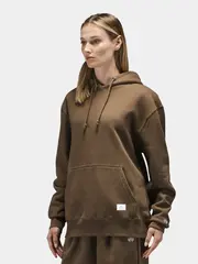 Толстовка Alpha Industries Essential Hoodie Espresso (Темно-коричневая)