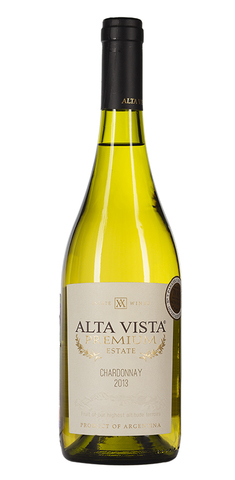 Вино Альта Виста Шардонне Премиум защ. геогр. указ. бел. сух. 0,75 л 13,5% Аргентина