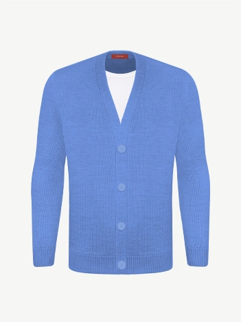 Кардиган с пуговицами из экохлопка