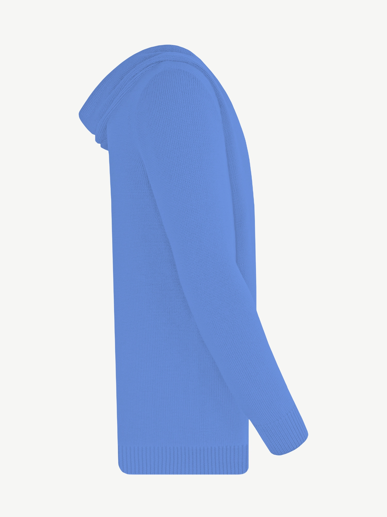 Кардиган с капюшоном из шелка