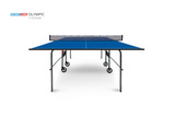 Стол теннисный Olympic с сеткой Синий фото №2
