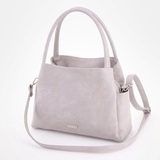 Сумка Саломея 214 итальянский светло-серый