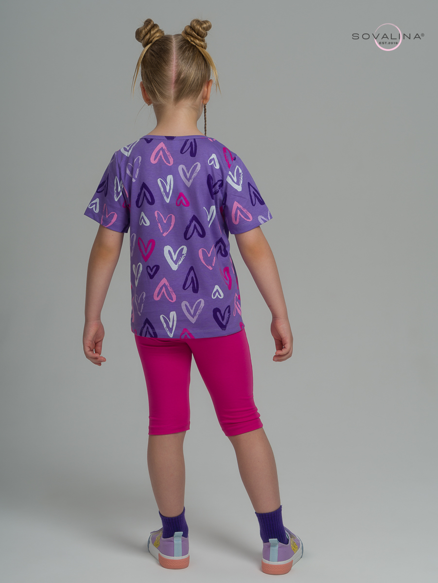 Костюм Актив лавандовая любовь-фуксия