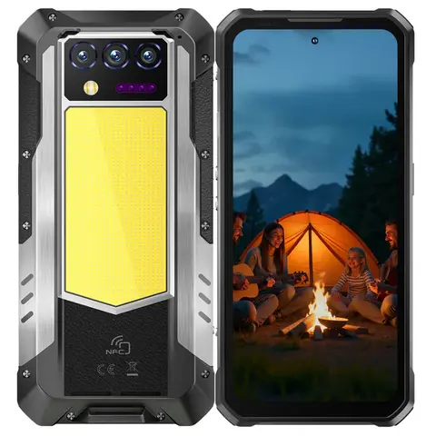 OUKITEL WP100 Titan 5G Rugged Phone 6,8-дюймовый 120 Гц, 33000 мАч Кемпинговый фонарь, функция проекции большого мобильного устройства (16GB+512GB NFC)