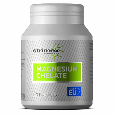 Витамины Magnesium Chelate, Strimex, 120 таблеток
