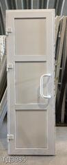 Дверь пластиковая входная Б/У 2040(в) x 700(ш)