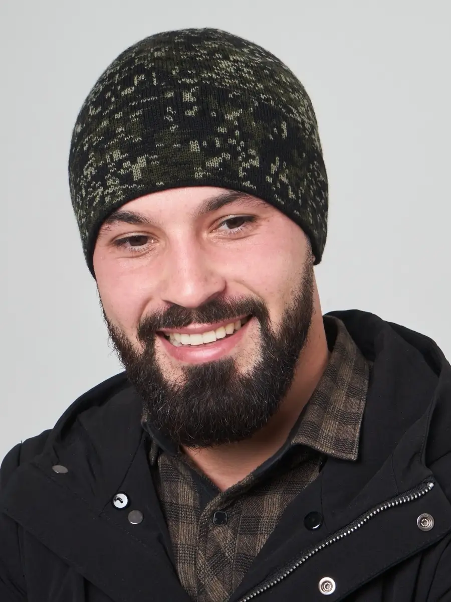 Шапка мужская вязаная