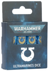 Набор кубиков Warhammer 40000 - Ultramarines Dice Set