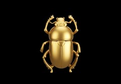 Силиконовый молд Жук № 1