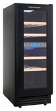 Винный шкаф Cellar Private CP017-2TBH черная дверь со скрытой рукояткой
