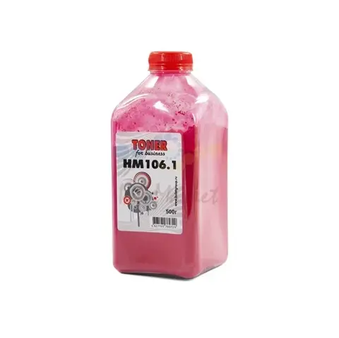 Тонер БУЛАТ HP HM106.1 (Пурпурный, банка 500 г)
