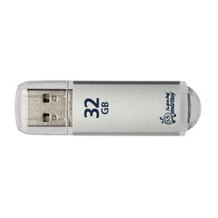 Флеш-память SmartBuy V-Cut 32 Gb USB 2.0 серебристая