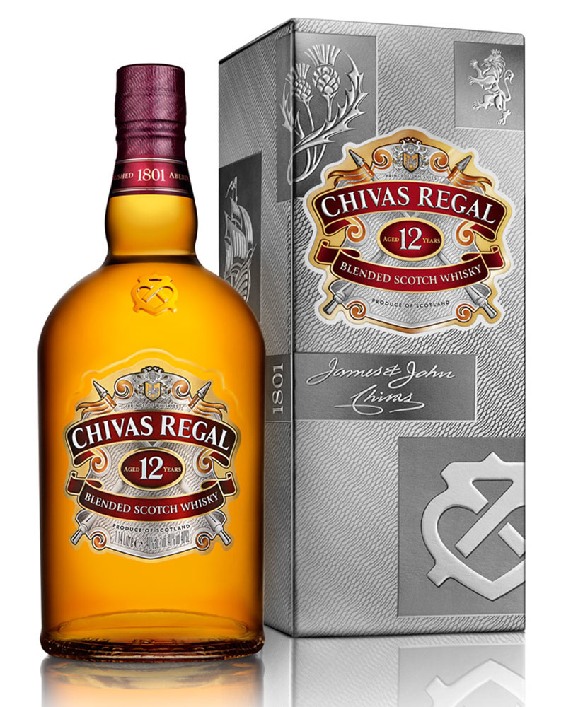 Виски Chivas Regal 12 лет 40%, 0,7 л.