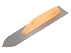 Гладилка заостренная высокоуглеродистая сталь, рукоятка из бука, 500х100мм, 27-0-120