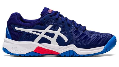 Кроссовки детские Asics Gel-Resolution 8 GS Clay - dive blue/white