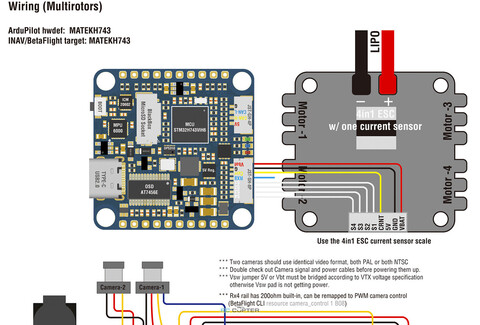 Полётный контроллер Matek H743-SLIM V3