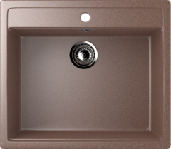 ULGRAN U-104  Односекционная мойка с отверстием под смеситель