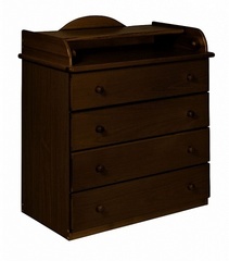 АБ 33.4 Р  Комод с  пеленальным столиком (махагон)