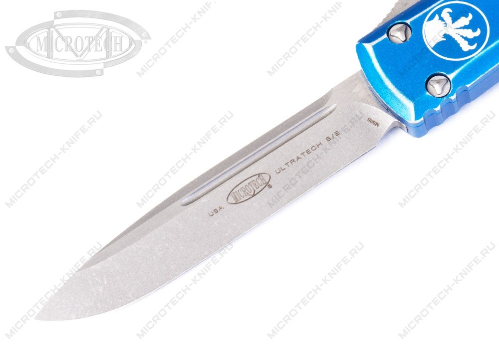 Нож Microtech Ultratech 121-10DBL Distressed Blue - фотография 