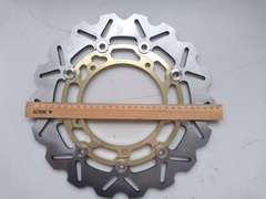 Передние диски для Yamaha XJ6 DIVERSION / YZF R3/ YZF R6 / MT-03 /MT-09 / MT-07 / FZ6 / MXT / XSR 900/ XV 1900 / золотые / вариант 2