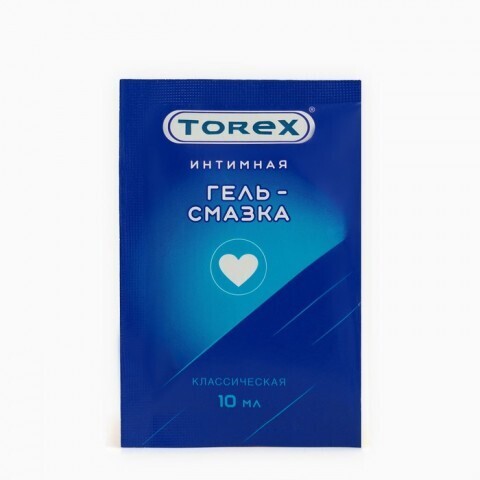 Интимная гель-смазка Torex классическая 10 мл.