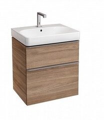 Geberit 500.229.01.1+500.352.JR.1 500.229.01.1+500.352.JR.1 Smyle Square Раковина 60х48 см+Smyle Square Шкафчик под раковину 60 см, высота 61.7 см, цвет 